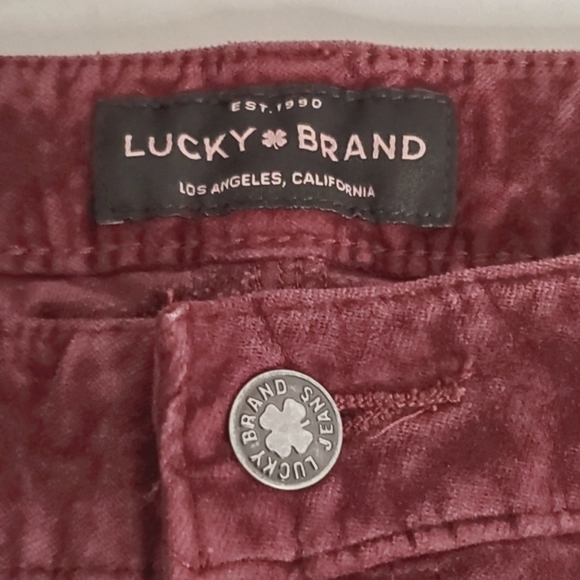 Lucky Brand Women's Mid Rise Ava Super Skinny Velvet Jean - Picture 3 of 13